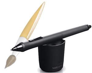 pinceau remplacé par stylet