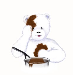 toudouk et la casserole de chocolat